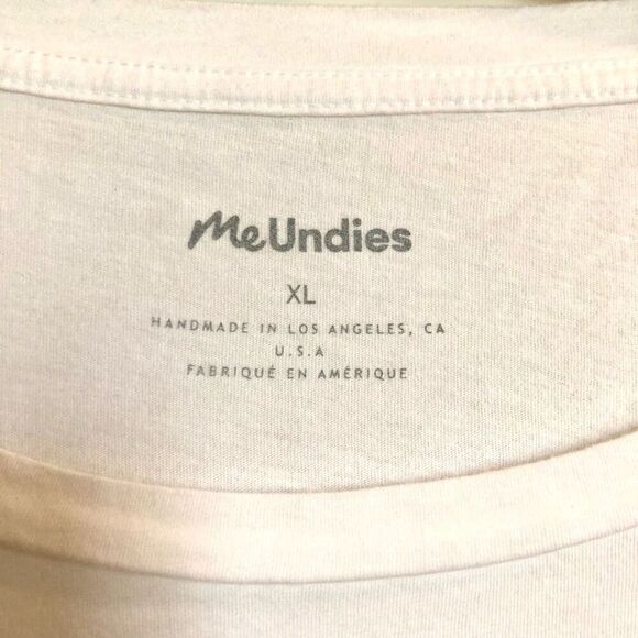 ME UNDIES - NEW - L Sz XL  “I ♥️ ME” Scoop Neck Short Sleeve Tee. Modal & Cotton - Picture 4 of 10